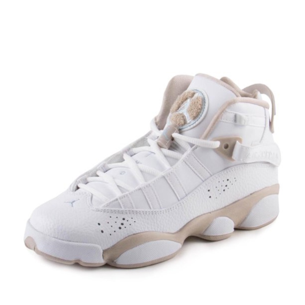 Nike Air Jordan 6 rings Gs white sand